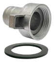 Set de conector de manguera de motobomba de 4”