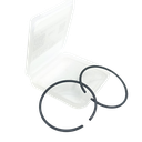 Set de anillos PREMIUM de motosierra compatible con Husqvarna 395 (56x1.2mm)