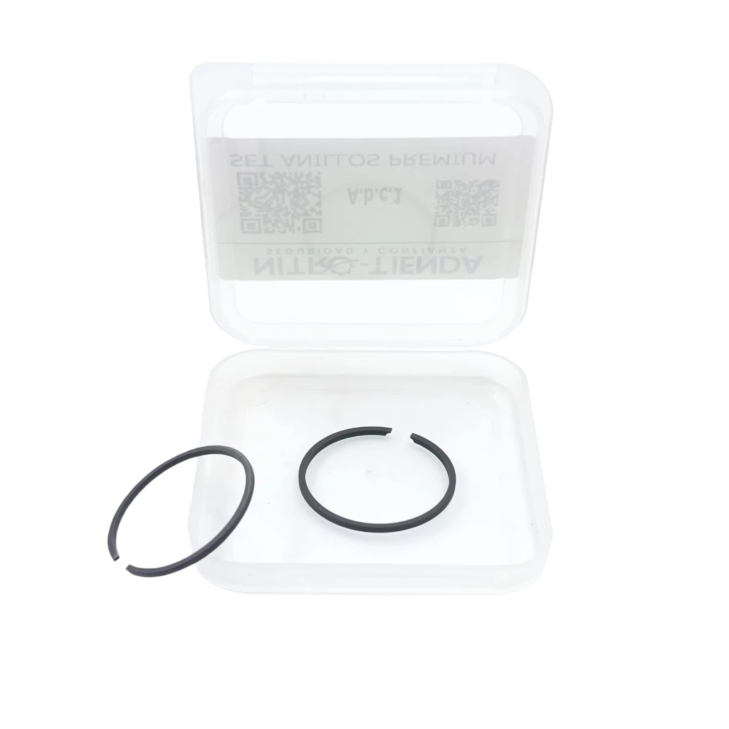 Set de anillos PREMIUN de pistón (34x1.5mm) para motofumigadora china compatible con TU26