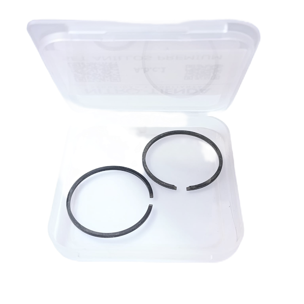 Set de anillos de pistón PREMIUM (40x1.5mm) para motoguadaña china de 43CC compatible con Dragon y Craftop