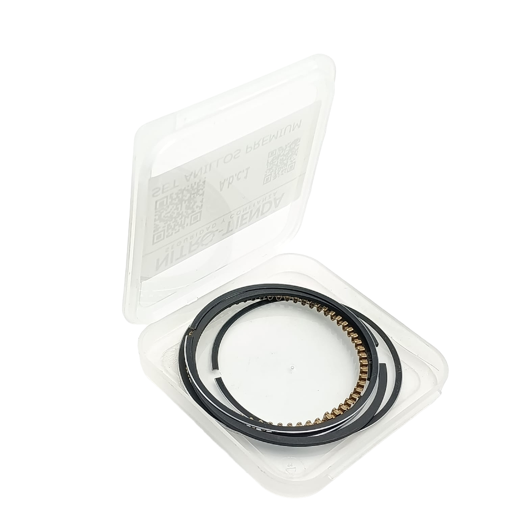 Set de anillos de pistón PREMIUM para el generador Honda compatible con GX120 (60x1.5mm)