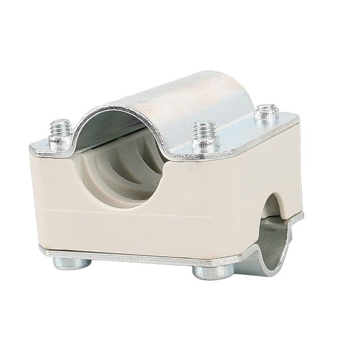 Abrazadera de soporte para tubo de motoguadaña recta compatible con STIHL 120/250