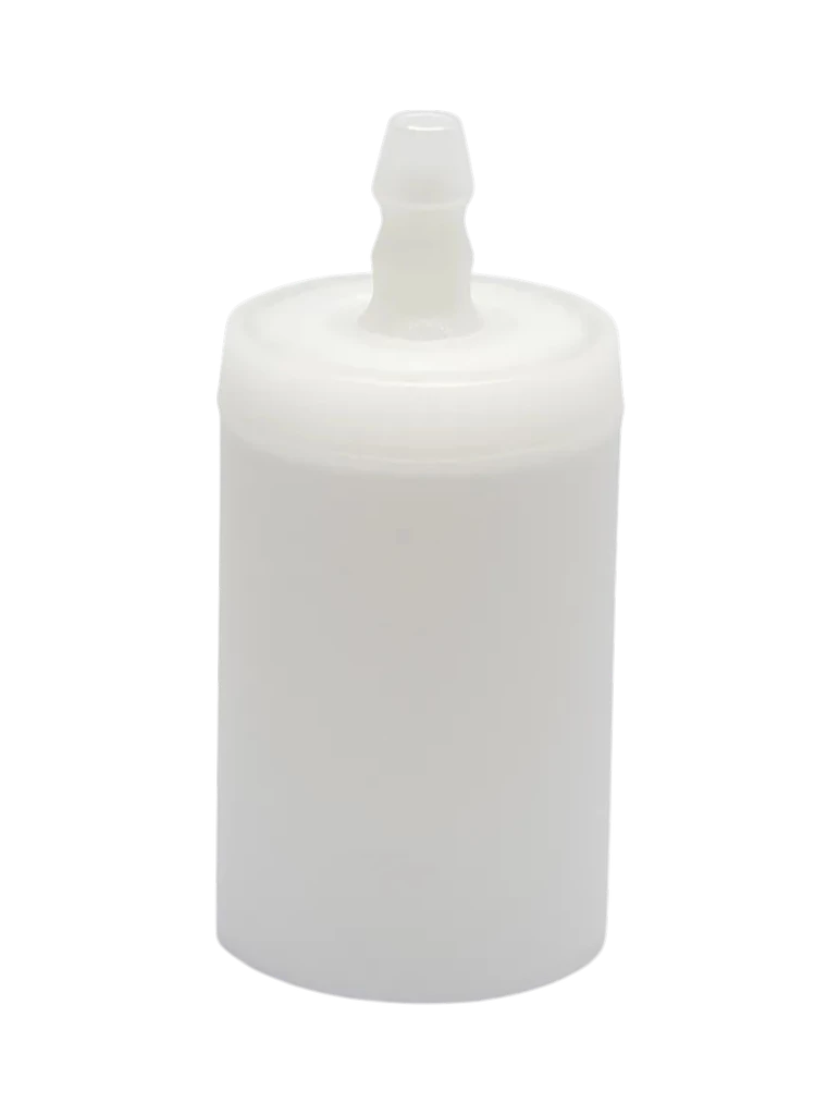 Filtro de combustible pesado de plástico blanco de 3cm altura para motores