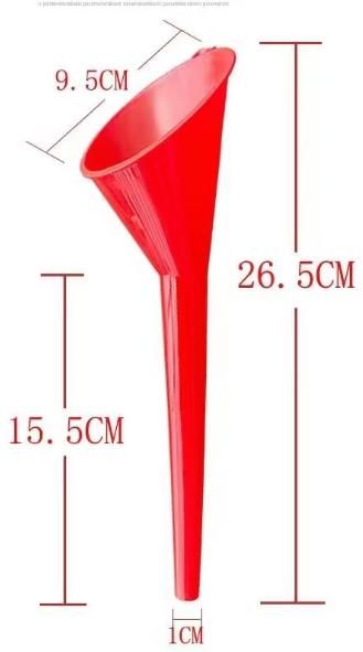 Embudo de aceite pequeño de 26.5mc altura