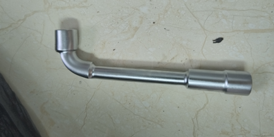 Llave saca bujia 17-19 cromo-vanadio acero al carbono 45