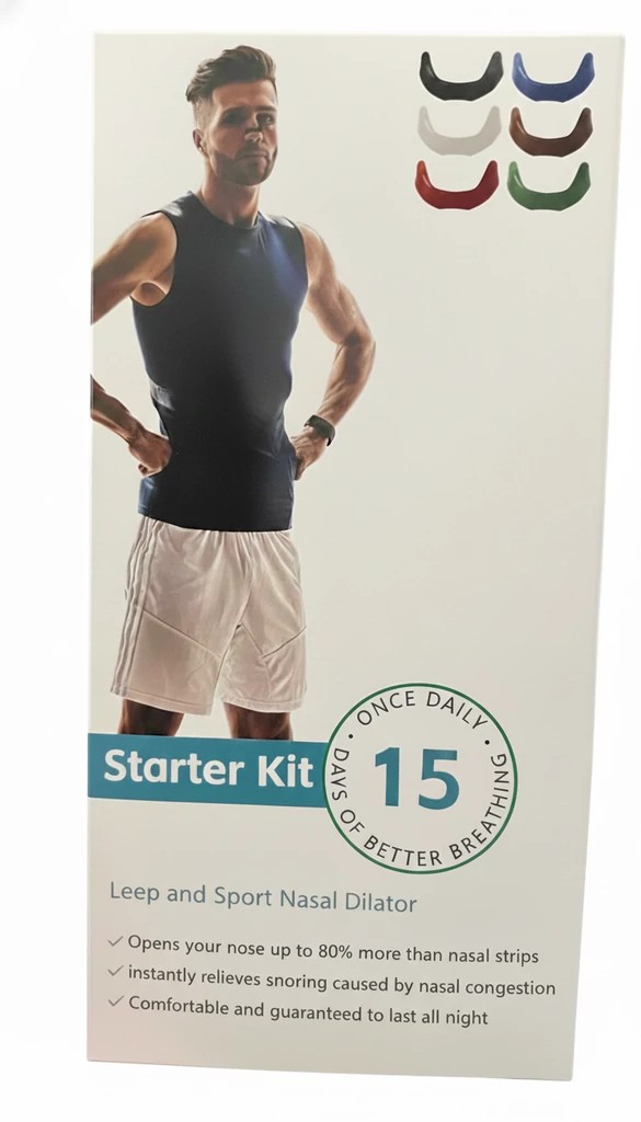 Dilatador nasal para descansar o deporte