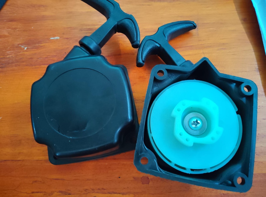 Lote de 2 und de Arrancador completo de doble fleje y de 4 puntos de motoguadaña china compatible con Dragon y Craftop