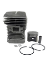 Kit de Cilindro blanco recubierto con ceramica de motosierra compatible con Stihl MS250