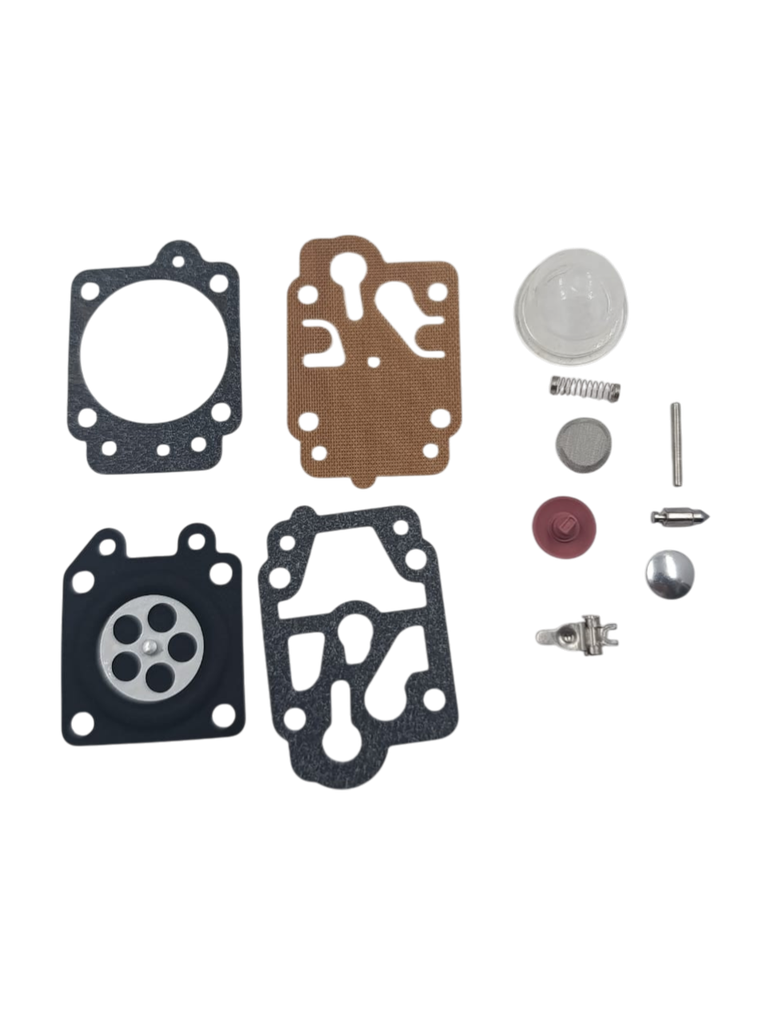 Kit de diafragma de carburador de motoguadaña compatible con Husqvarna 143 RII