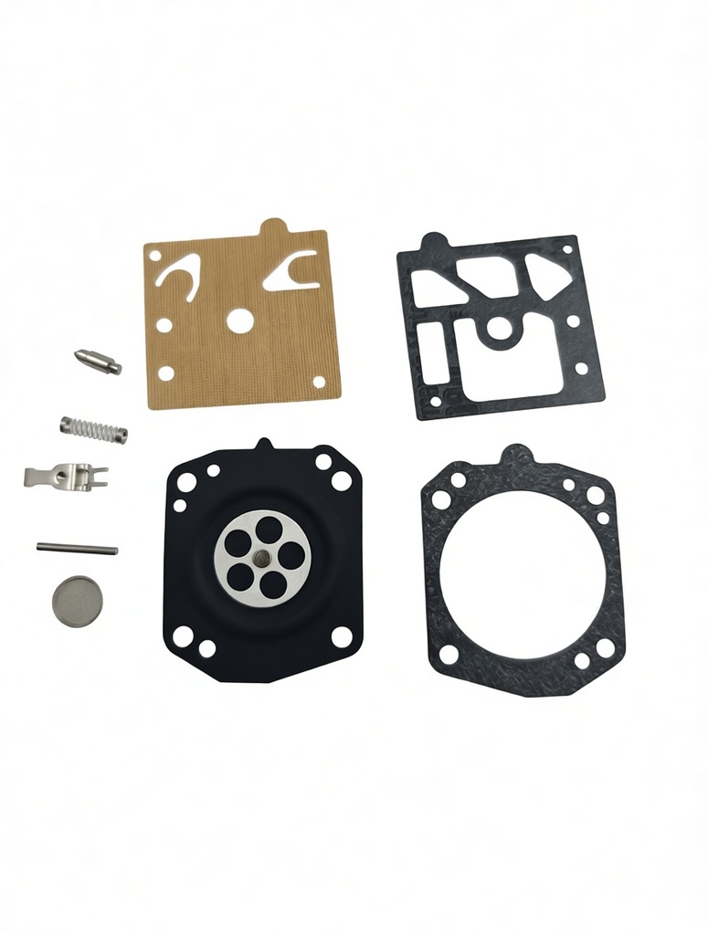 Kit de diafragma de carburador de motosierra compatible con Husqvarna 372 Walbro