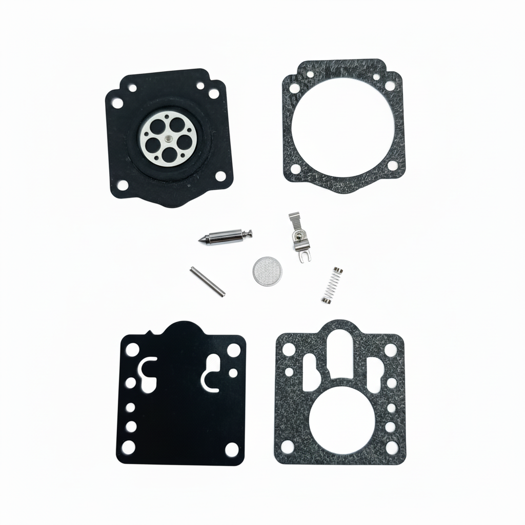 Kit de diafragma de carburador de motosierra compatible con Stihl MS661