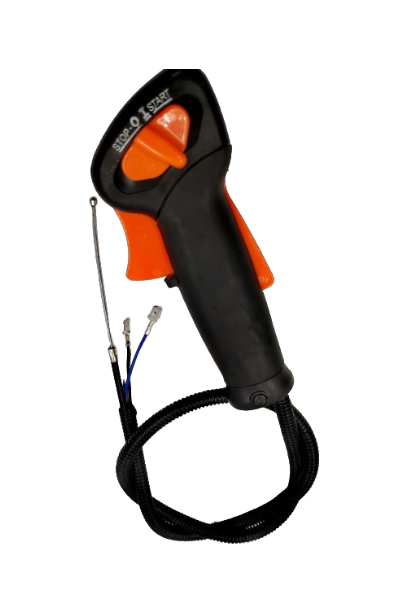 Manillar de aceleración de motoguadaña recta compatible con Stihl FS280