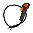 Manillar de motoguadaña recta china compatible con Dragon y Craftop