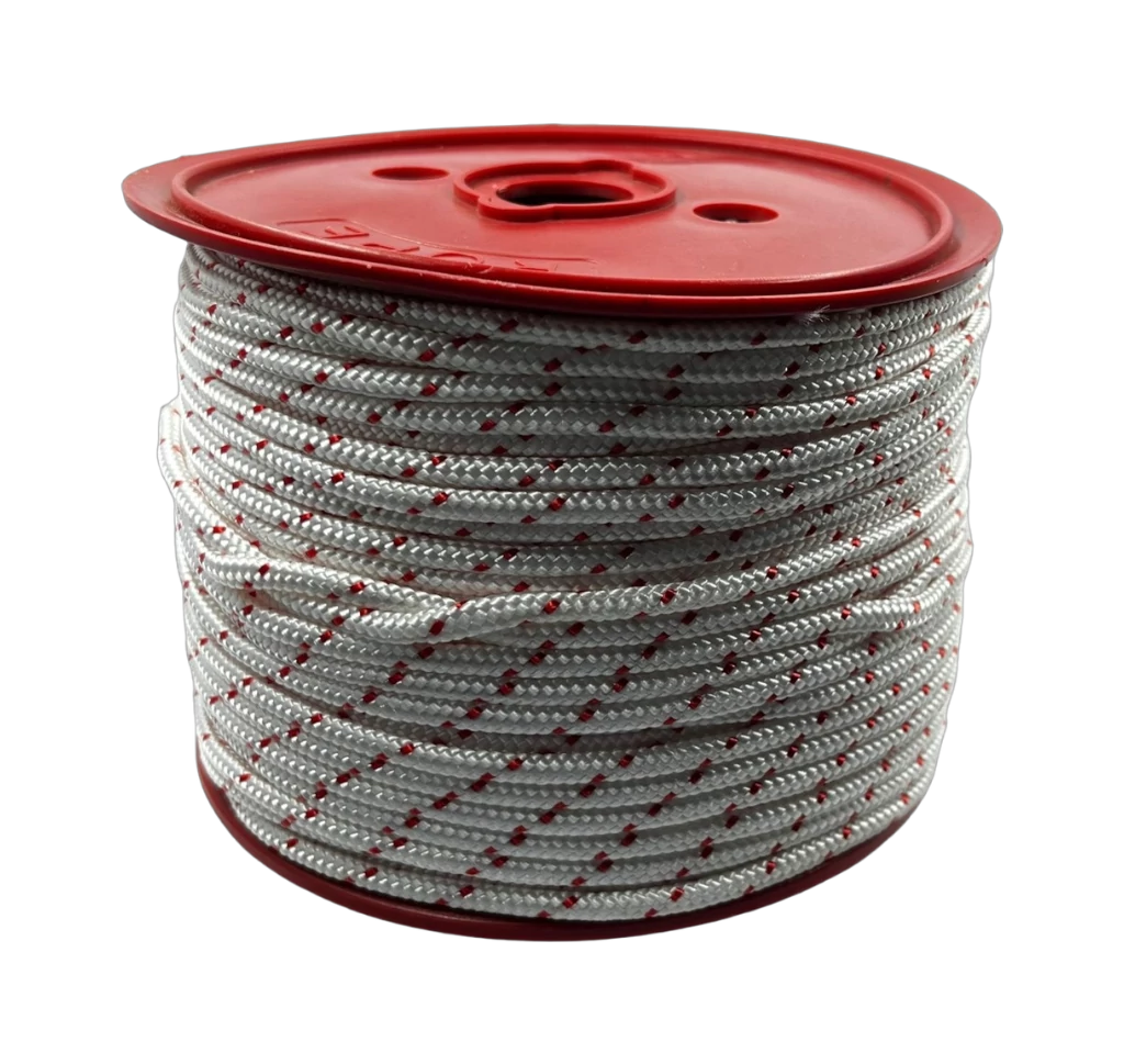 Rollo de cuerda de 100m de 4.5mm de diámetro para motor estacionario gasolinero