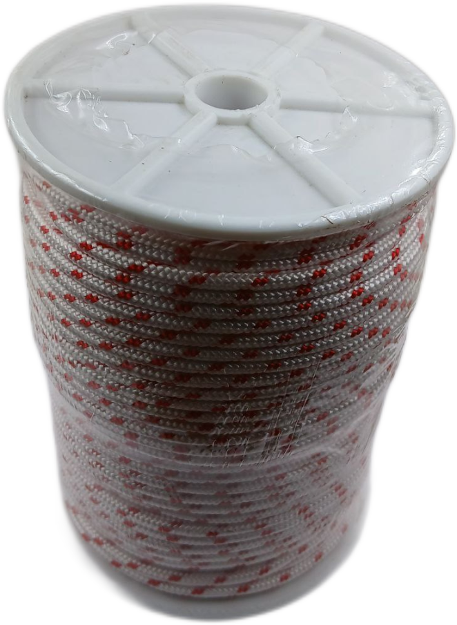 Rollo de cuerda de 100m de 4.5mm de diámetro para motor estacionario gasolinero