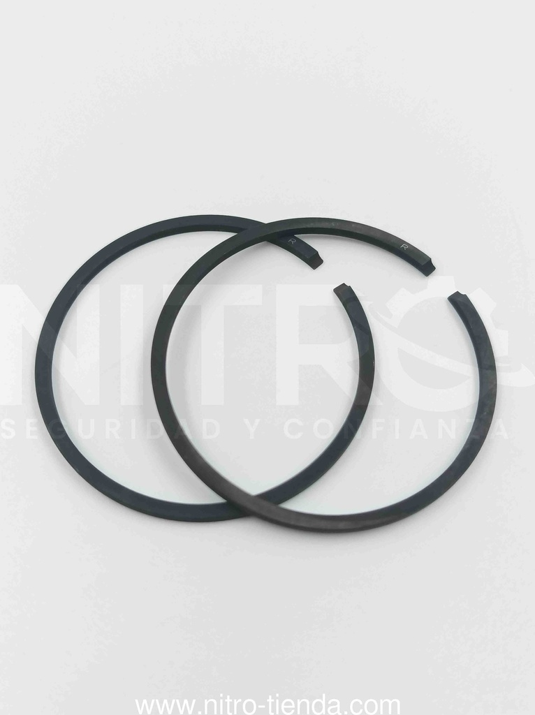 Set de anillos de pistón (40x1.5mm) para motoguadaña compatible con Stihl FS280