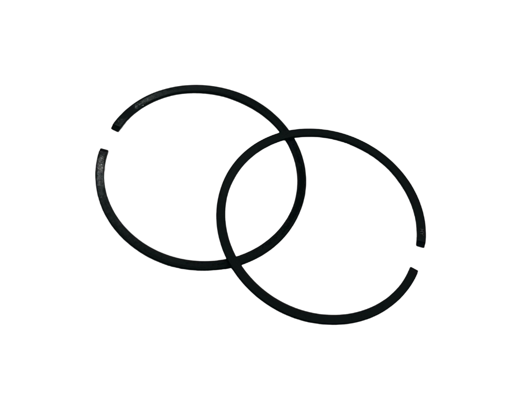 Set de anillos de piston de 55mm x 1.2mm de motosierra compatible con Husqvarna 390 