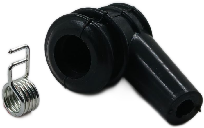 Tapa de ignicion (chupón) con resorte de motoguadaña recta compatible con Stihl FS280 (chupon de bujia)