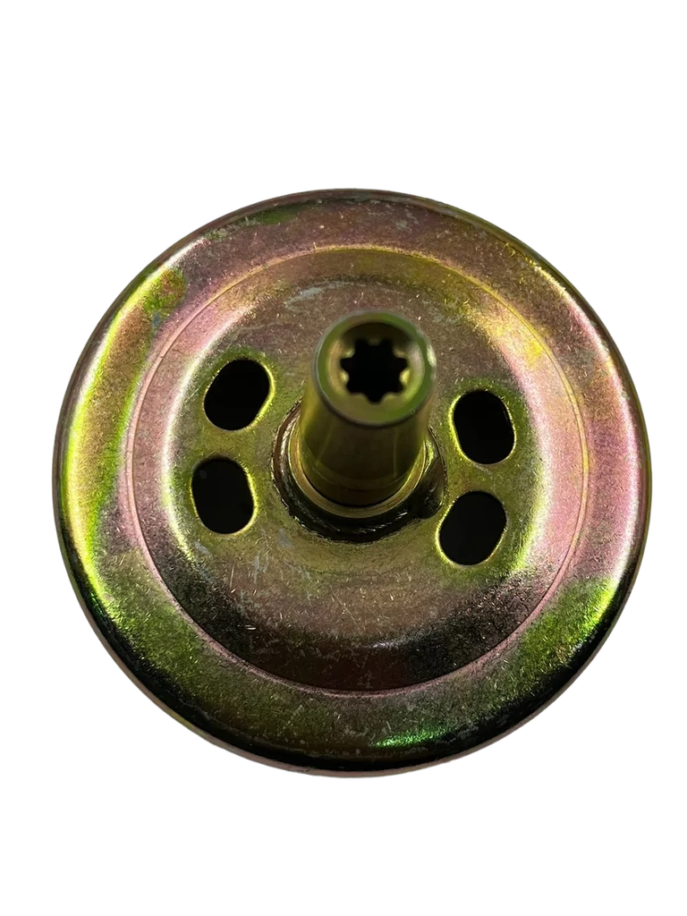 Campana con encastre de 7 dientes de motoguadaña recta china de 52 CC compatible con Maze, Dragon y Craftop