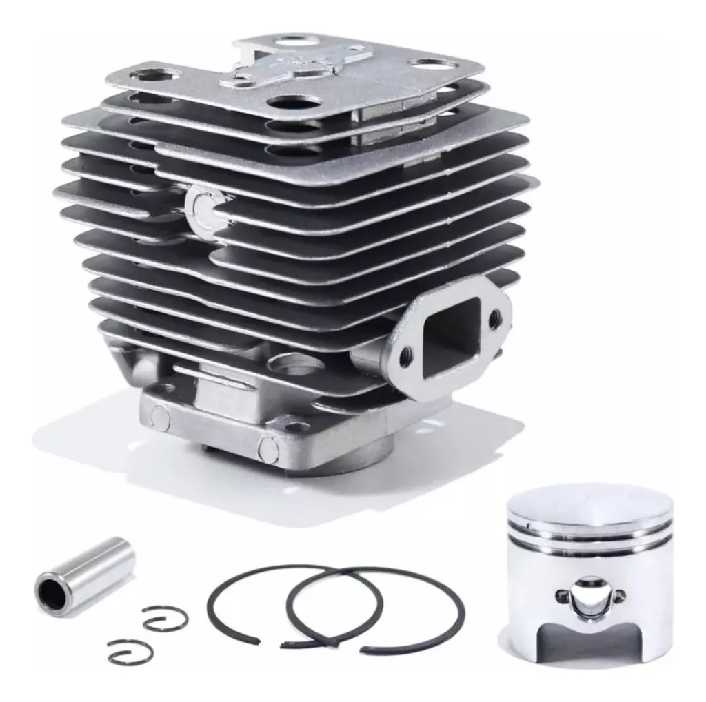Kit de cilindro blanco de motoguadaña compatible con Husqvarna 143 de 40mm