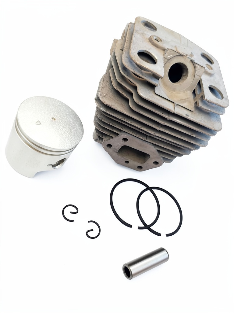 Kit de cilindro blanco de motoguadaña compatible con Husqvarna 143 de 40mm