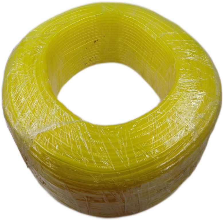 10m roll of fuel’s hose yellow for brushcutter  