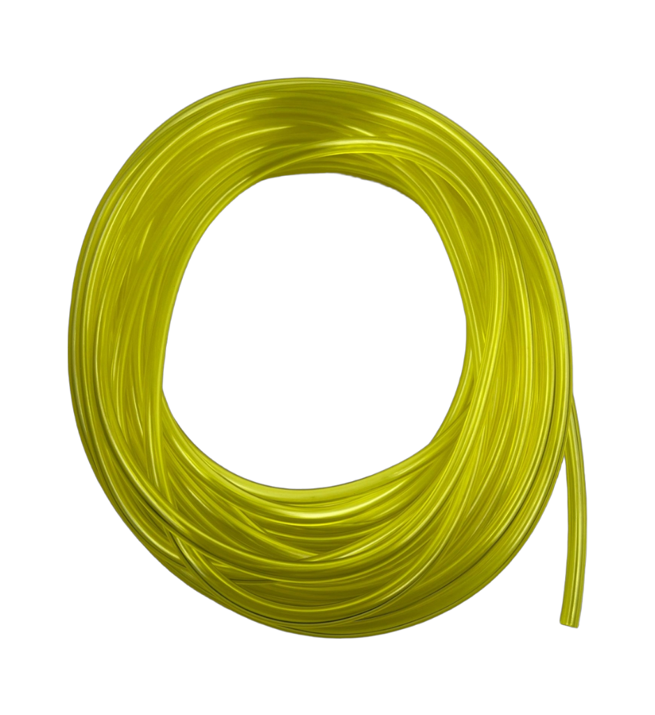 10m roll of fuel’s hose yellow for brushcutter  