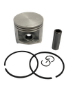 Set de pistón de motosierra compatible con Husqvarna 372 de 50mm