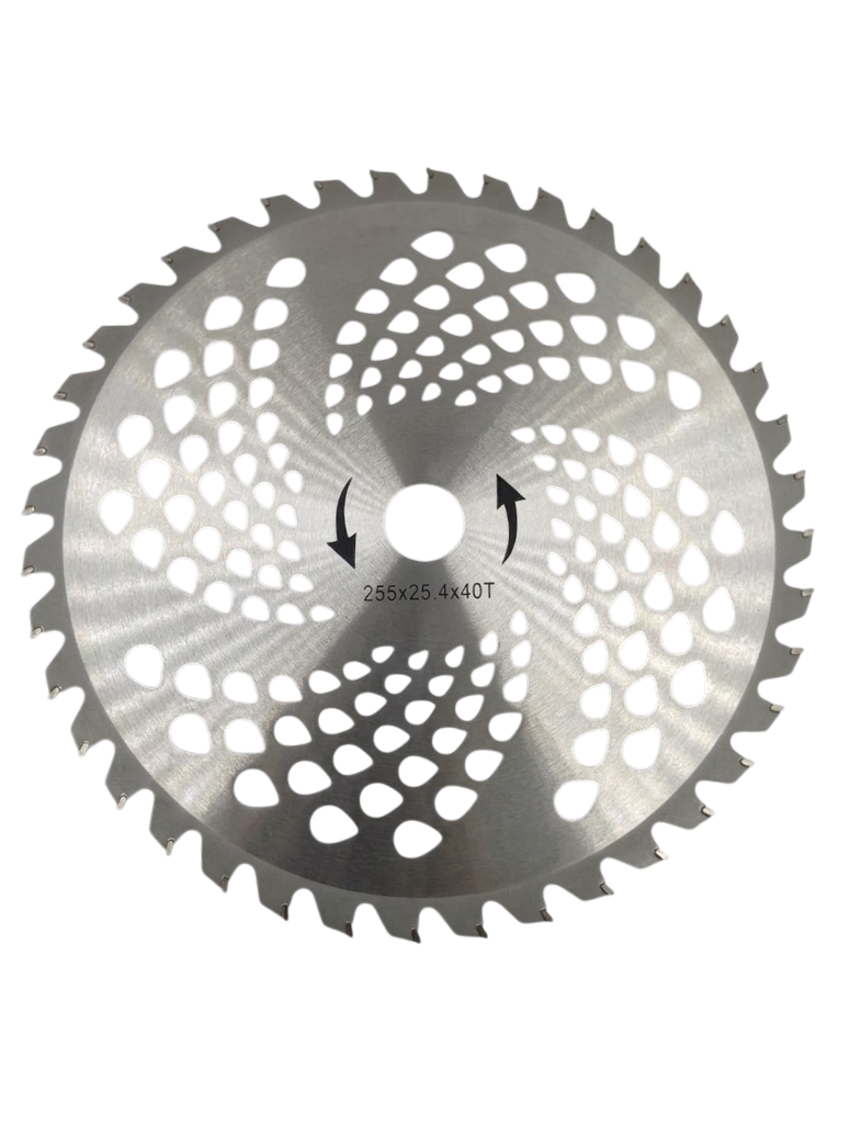 Cuchilla circular de 40T con huecos para motoguadaña