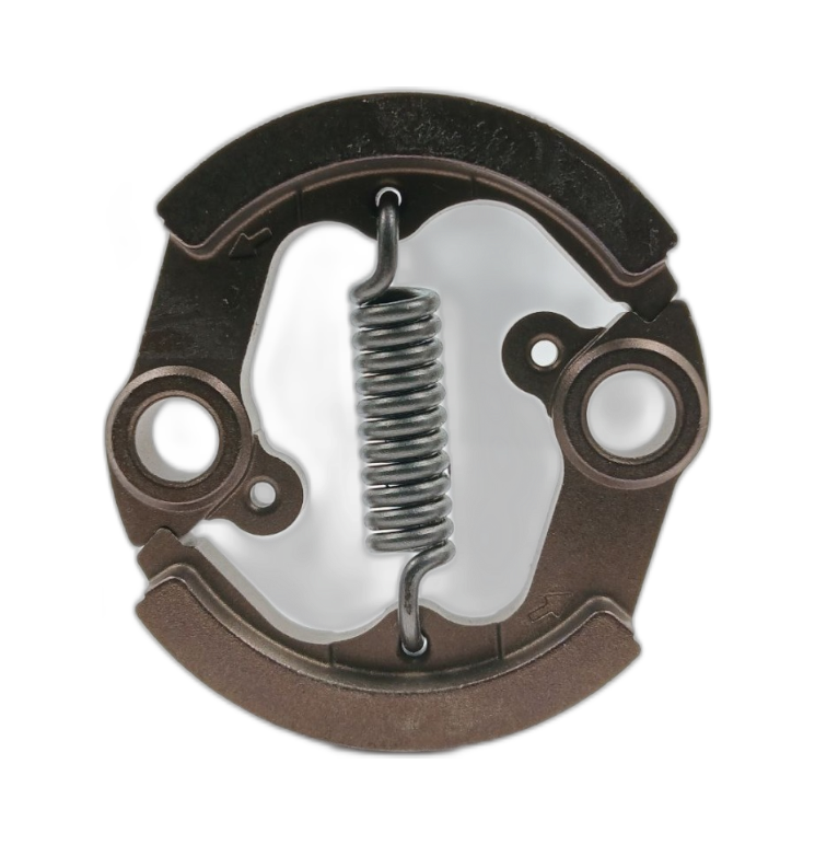Zapata de motoguadaña sin vulcanizacion con resorte de 12 rollos compatible con Husqvarna 143RII