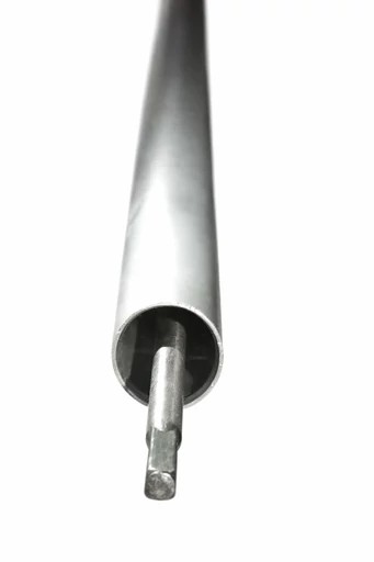 [A1.6.j2] Tubo con eje recto de 4T 6.2mm de 28mm de diámetro, 2mm de espesor y 1580mm compatible con Stihl FS280
