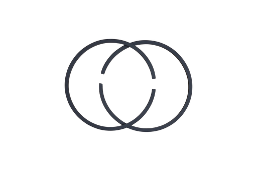 [A2.5.d9] Set de anillos de motosierra compatible con Husqvarna 365/61 (048x1.5mm)