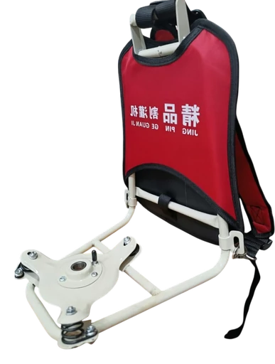 [A1.8.a3] Estructura y mochila de motoguadaña mochilera color blanco