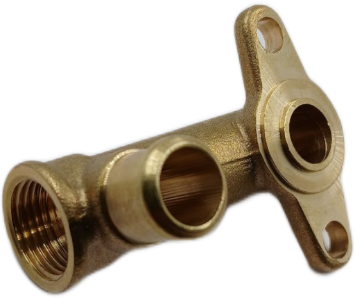 [A3.7.m6] Pieza de bronce derecha de succion de bomba de motofumigadora compatible con TU26