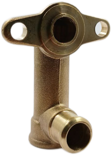 [A3.7.m6] Pieza de bronce izquierda de descarga de bomba de motofumigadora compatible con TU26 (copia)