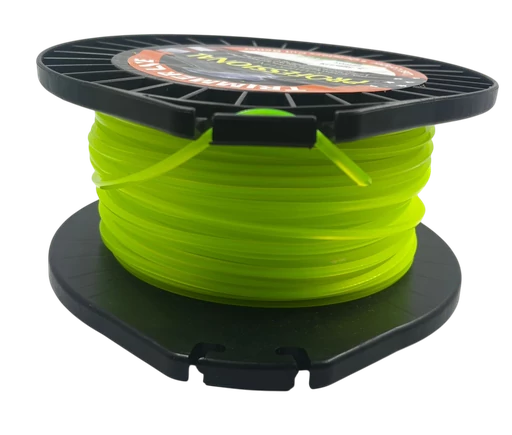 [A1.7.l2] Rollo 61m de línea de Nylon de corte de sección Triangular 3.3mm