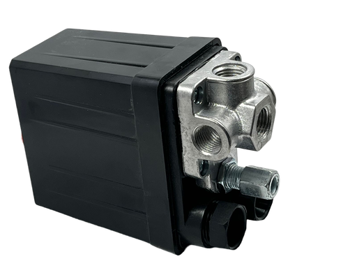 [C1.3.h2] Regulador automatico de presion de compresora de tres salidas 220V con boton