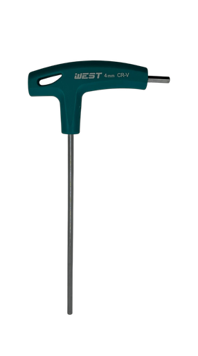 [A2.8.g3] Llave hexagonal 4mm en T - largo de 133mm para motosierras y motoguadañas