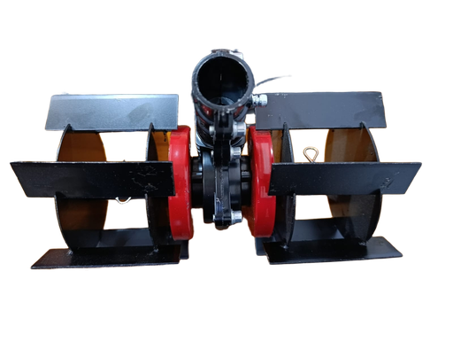 [A1.9.a2.2] Cabezal lampeador de 10 cm adaptable para motoguadaña cabezal de 28 mm x 9T