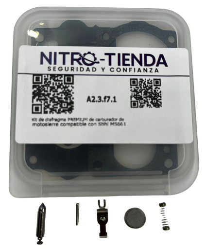 [A2.3.f7.1] Kit de diafragma de carburador de motosierra compatible con Stihl MS661 (copia)
