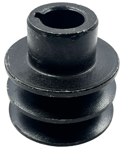 [A8.8.a2] Polea de aluminio 2 1/2 x 2A , eje 19mm compatible con motores GX160