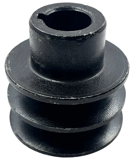 [A8.8.a2] Polea de aluminio 2 1/2 x 2A , eje 19mm compatible con motores GX160