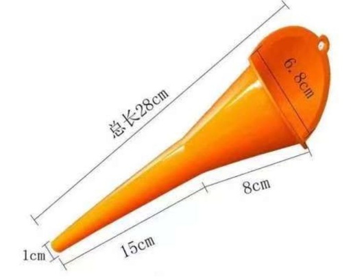 [C2.3.a1] Embudo de plastico grande 28cm de altura