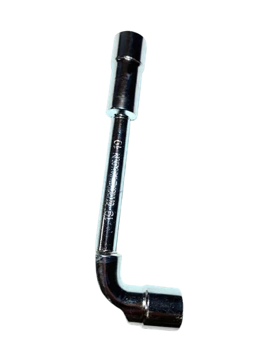 [A1.8.g10] Llave saca bujia 19-19 cromo-vanadio 390g