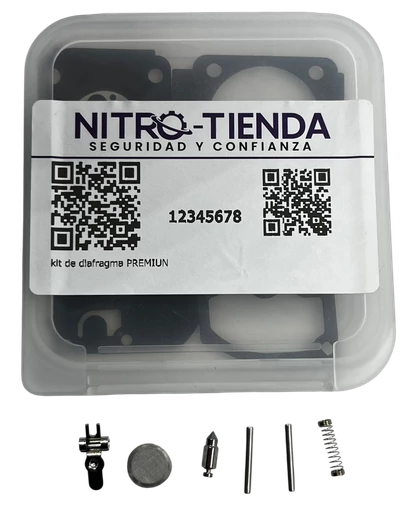 [A1.3.f7.1] Kit de diafragma PREMIUM de motoguadaña compatible con 291