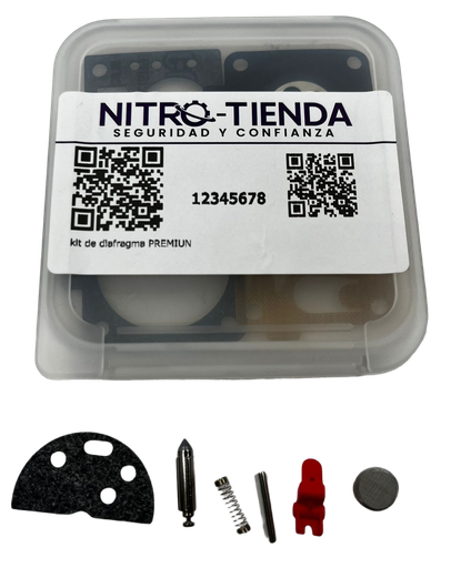 [A2.3.f5.1] Kit de diafragma de carburador de motosierra compatible con Stihl MS381/382 (copia)