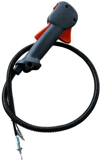 [A1.4.a5] Manillar de aceleración de motoguadaña recta compatible con Husqvarna 143RII