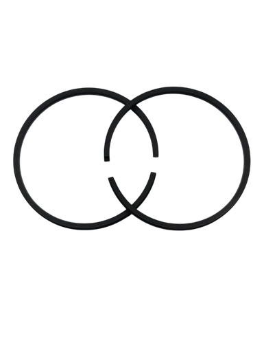 [A1.5.c5] Set de anillos de pistón (44x2.0mm) para motoguadaña china de 52CC compatible con Dragon y Craftop