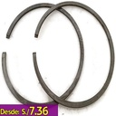 [A2.5.d6] Set de anillos de pistón de 50mm x 1.2mm de motosierra compatible con Husqvarna 372