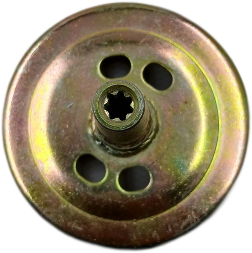 [A1.6.b3] Campana con encastre de 7 dientes de motoguadaña recta china de 52 CC compatible con Maze, Dragon y Craftop